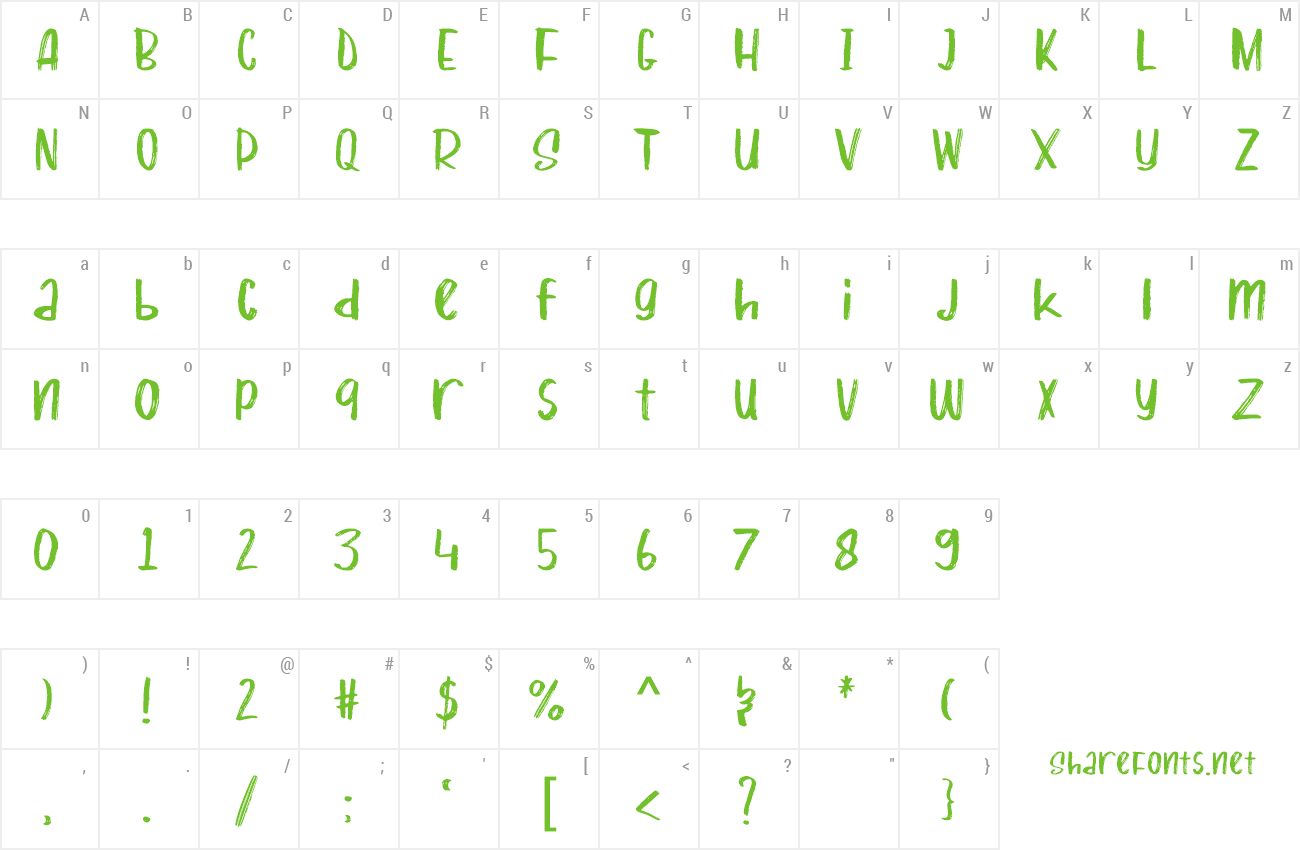 Font Whisky Coke preview